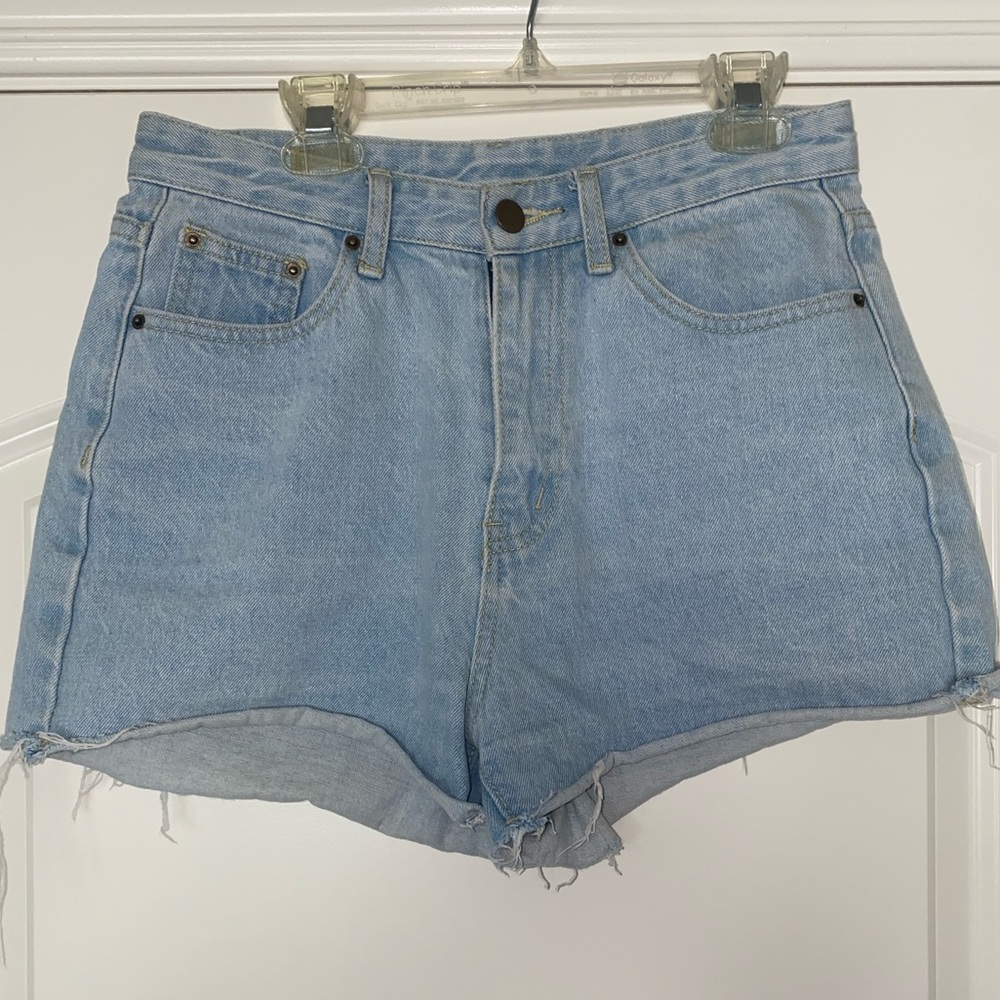 Shein High Rise Jean Shorts. Size small